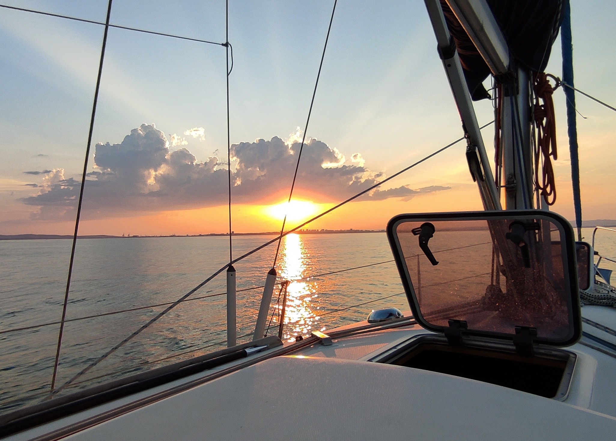 Sunset sailing cruise Burgas
